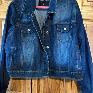 Maurices Dark Blue Jean Jacket
